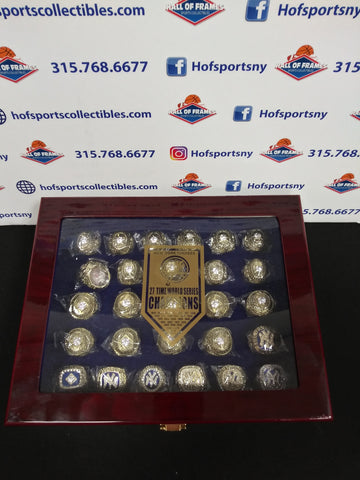 NEW YORK YANKEES 26 CHAMPIONSHIP RING SET WITH BOX!