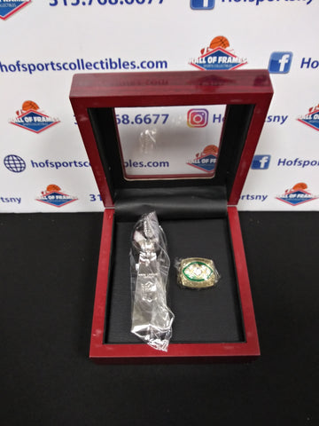 NEW YORK JETS CHAMPIONSHIP RING AND TROPHY SET WITH BOX!