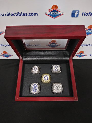 DALLAS COWBOYS 5 CHAMPIONSHIP RING SET AND BOX!