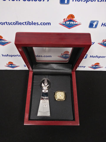 CHICAGO BEARS CHAMPIONSHIP RING AND TROPHY SET WITH BOX!