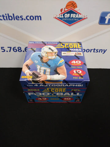 2024 PANINI SCORE FOOTBALL HOBBY BOX! 4 AUTOS PER BOX!