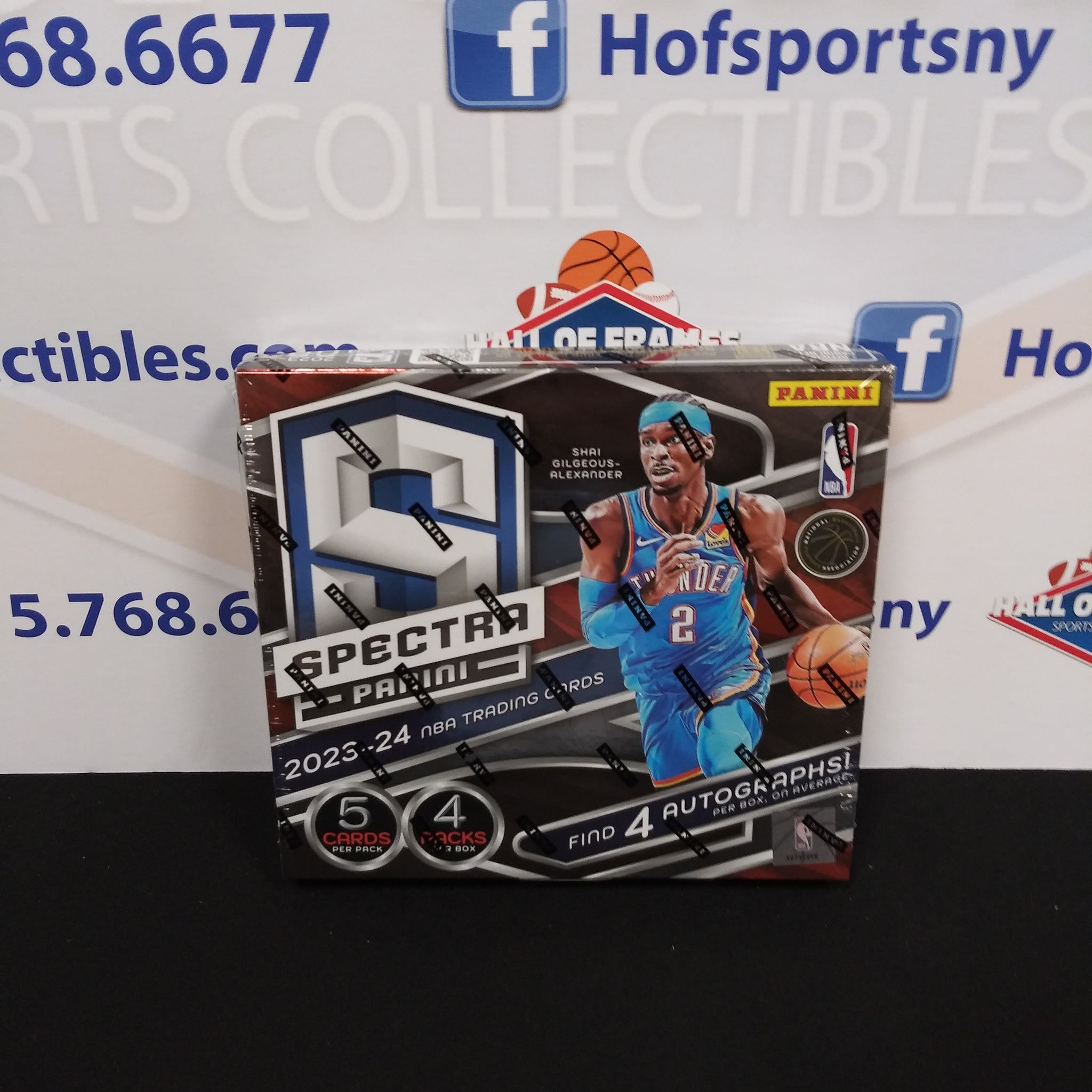 2023/24 PANINI SPECTRA BASKETBALL HOBBY BOX! 4 AUTOS PER BOX! LOOK FOR WEMBANYAMA!