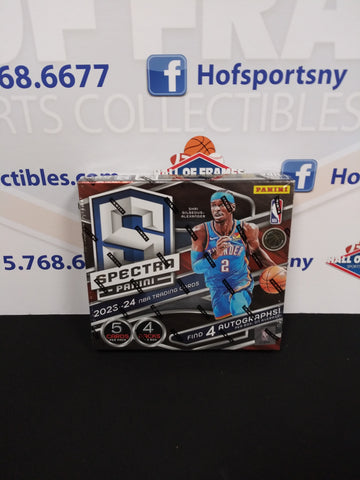 2023/24 PANINI SPECTRA BASKETBALL HOBBY BOX! 4 AUTOS PER BOX! LOOK FOR WEMBANYAMA!