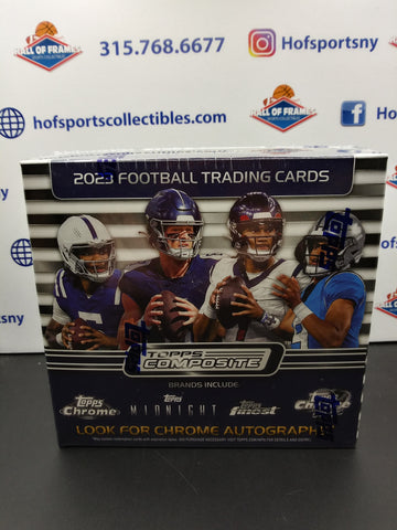 2023 TOPPS COMPOSITE FOOTBALL MEGA BOX! LOOK FOR TOM BRADY AUTO'S!