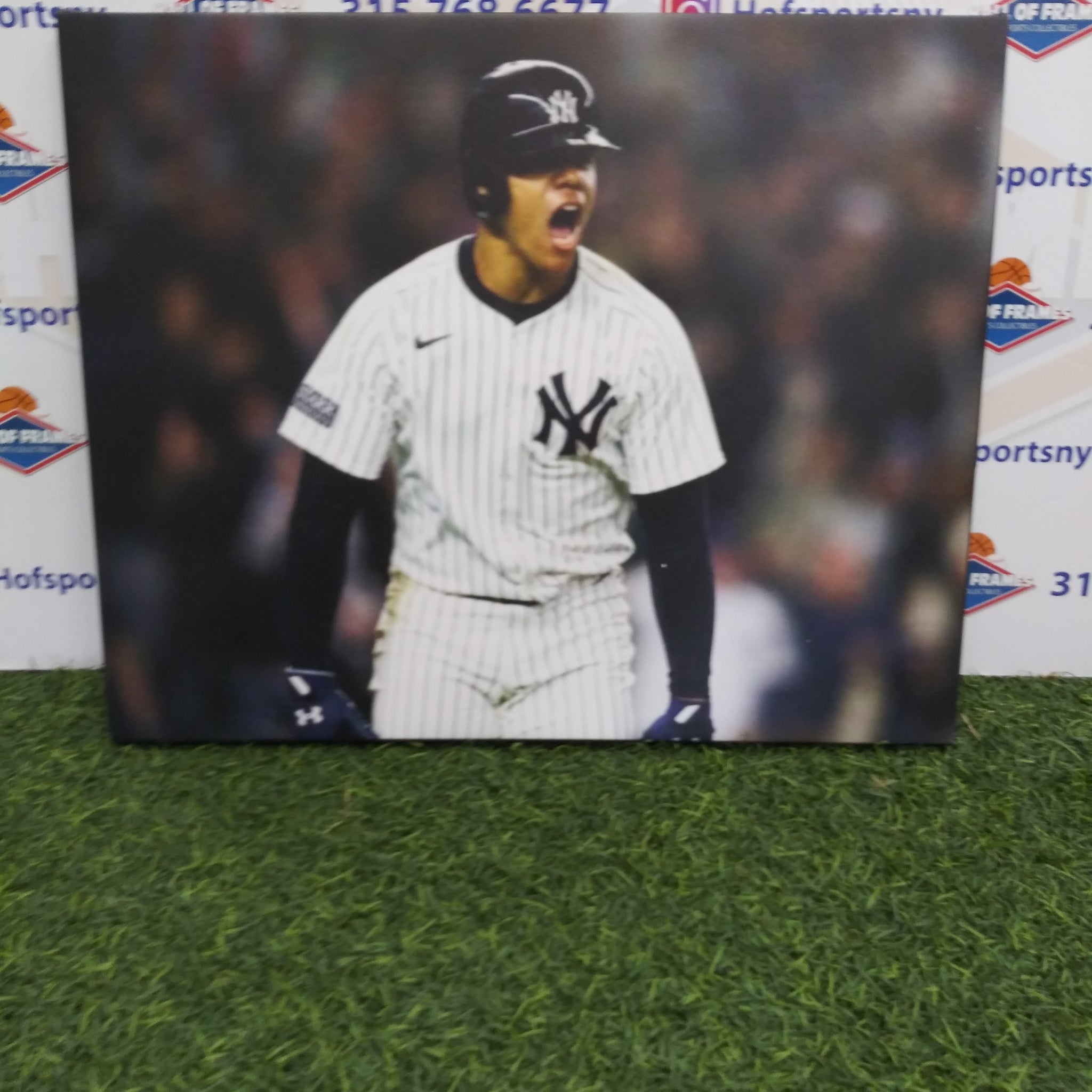 JUAN SOTO NEW YORK YANKEES 16X20 CUSTOM CANVAS PRINT - READY TO HANG