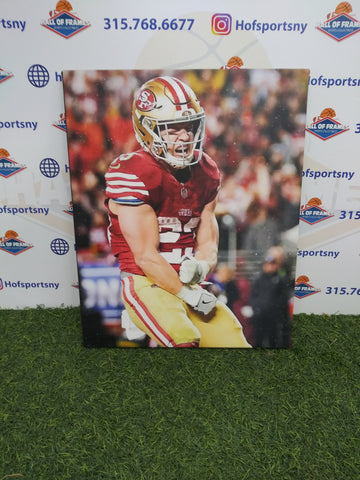 CHRISTIAN MCCAFFREY SAN FRANCISCO 49ERS 16X20 CUSTOM CANVAS PRINT - READY TO HANG