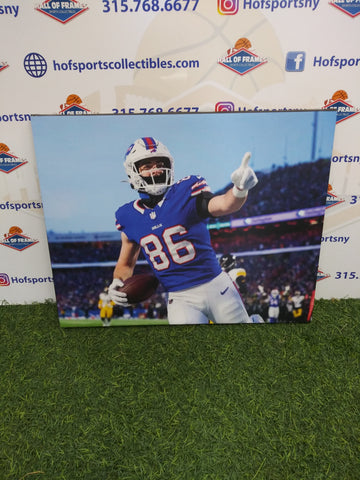 DALTON KINCAID BUFFALO BILLS 16X20 CUSTOM CANVAS PRINT - READY TO HANG