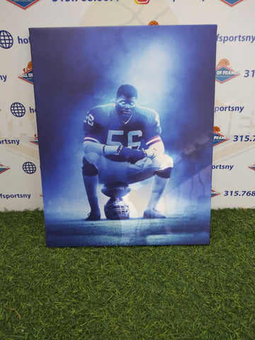 LAWRENCE TAYLOR NEW YORK GIANTS 16X20 CUSTOM CANVAS PRINT - READY TO HANG