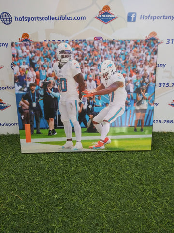 TYREEK HILL ARREST CELEBRATION #2 MIAMI DOLPHINS 16X20 CUSTOM CANVAS PRINT - READY TO HANG