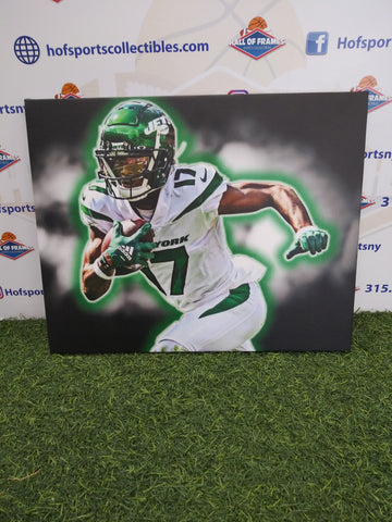 GARRETT WILSON NEW YORK JETS 16X20 CUSTOM CANVAS PRINT - READY TO HANG