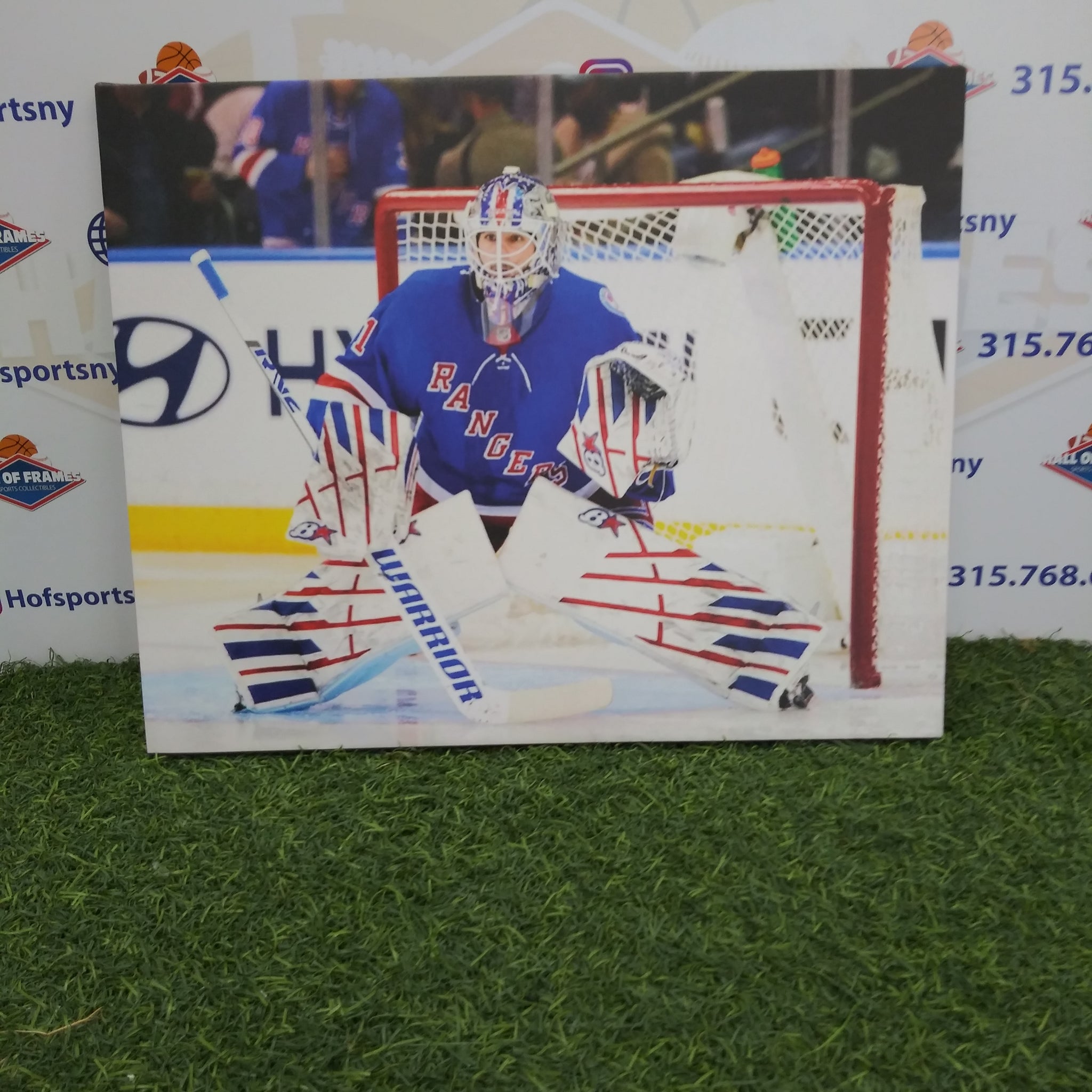 IGOR SHESTERKIN NEW YORK RANGERS 16X20 CUSTOM CANVAS PRINT - READY TO HANG