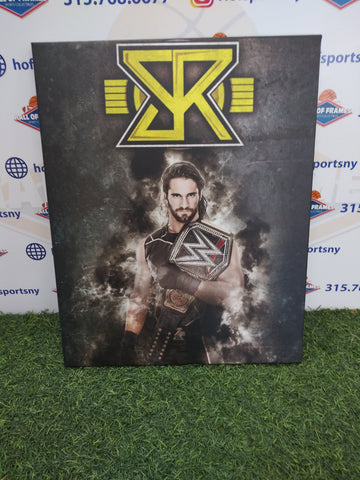 SETH ROLLINS 16X20 CUSTOM CANVAS PRINT - READY TO HANG