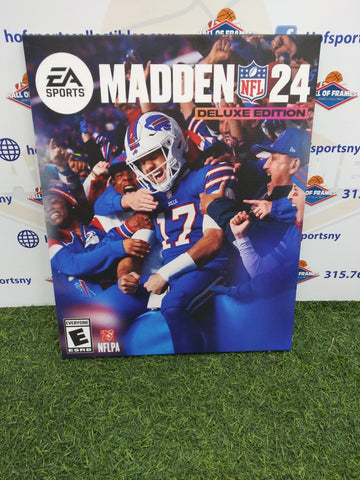 JOSH ALLEN MADDEN 23 COVER BUFFALO BILLS 16X20 CUSTOM CANVAS PRINT - READY TO HANG