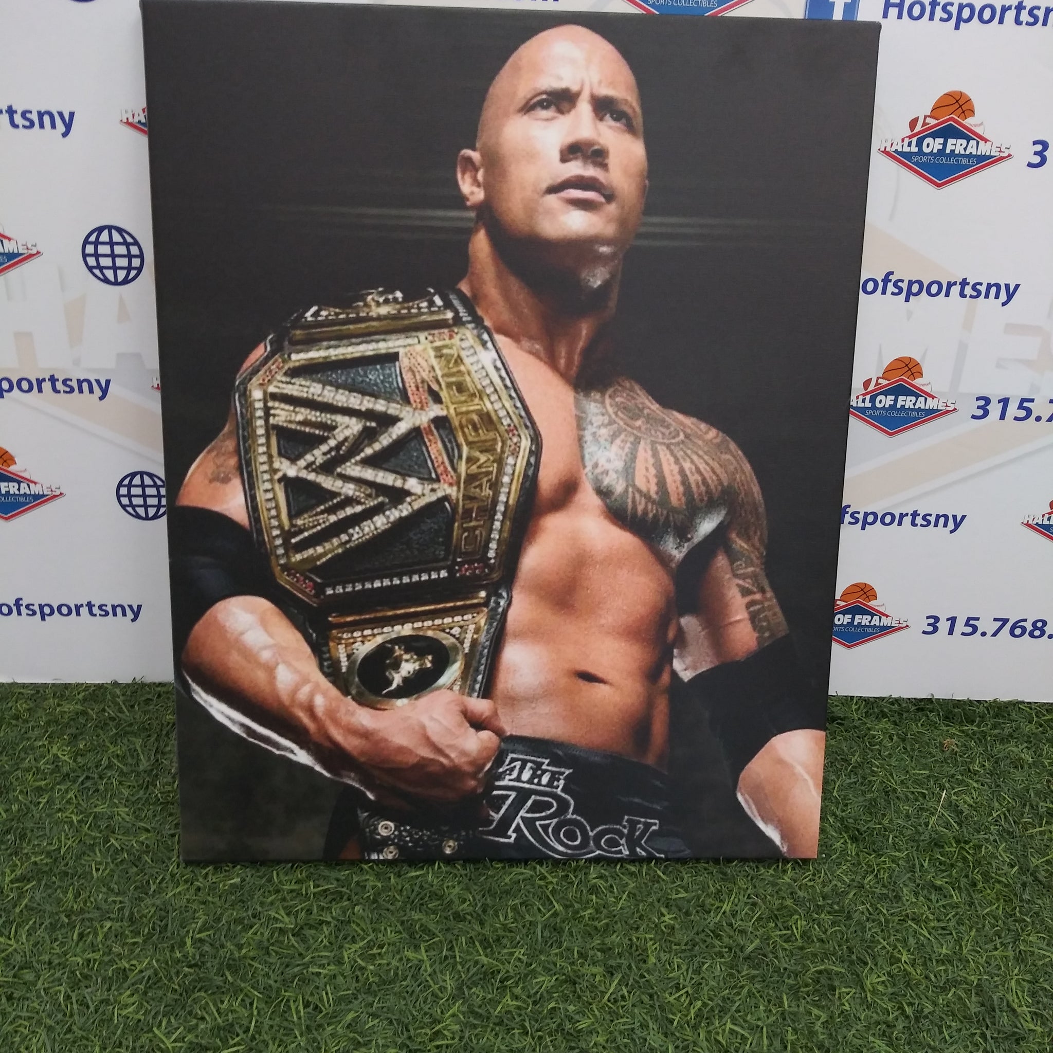 THE ROCK 16X20 CUSTOM CANVAS PRINT - READY TO HANG