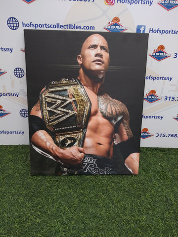 THE ROCK 16X20 CUSTOM CANVAS PRINT - READY TO HANG