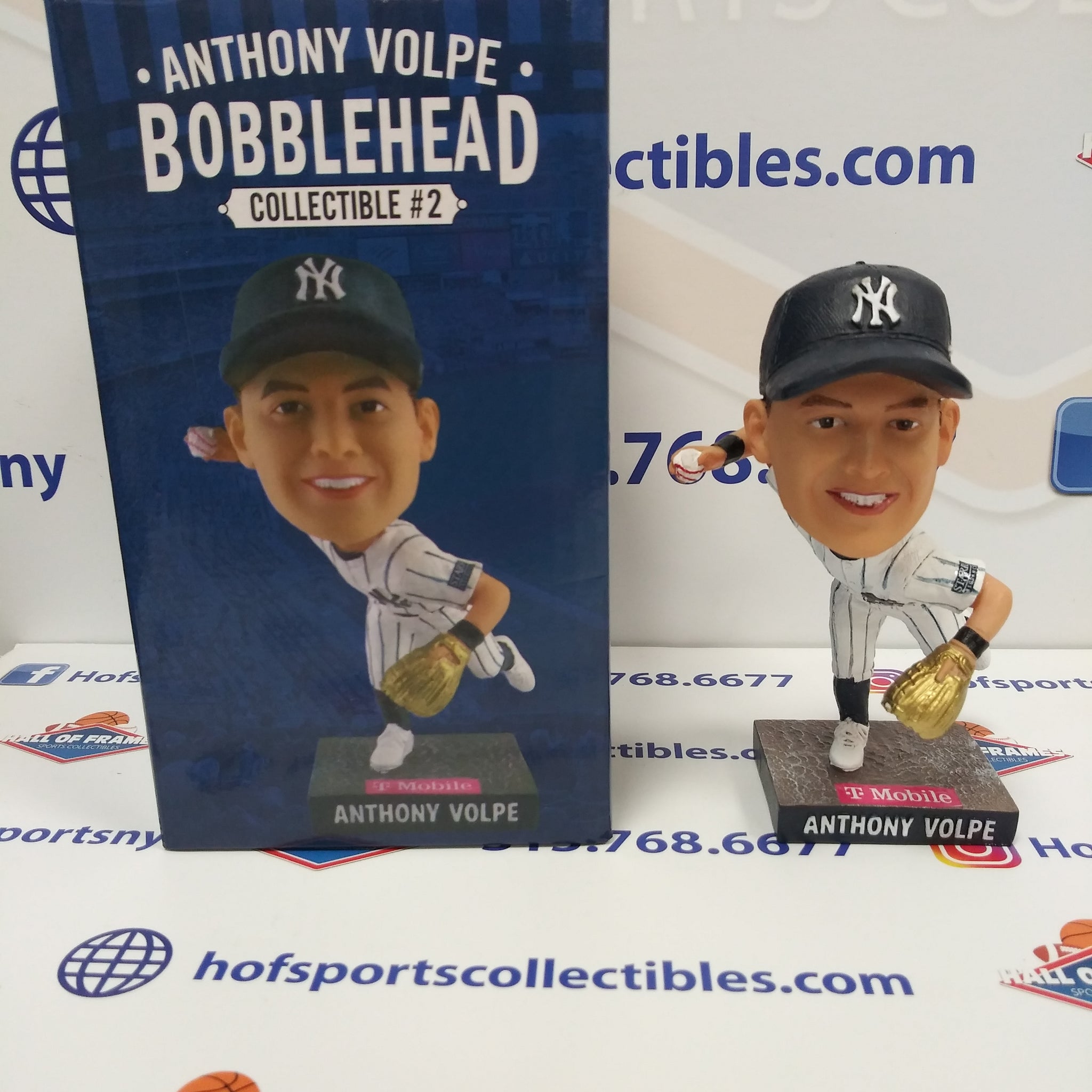 ANTHONY VOLPE NEW YORK YANKEES COLLECTIBLE #2 BOBBLEHEAD! GIVEAWAY FROM YANKEE STADIUM!