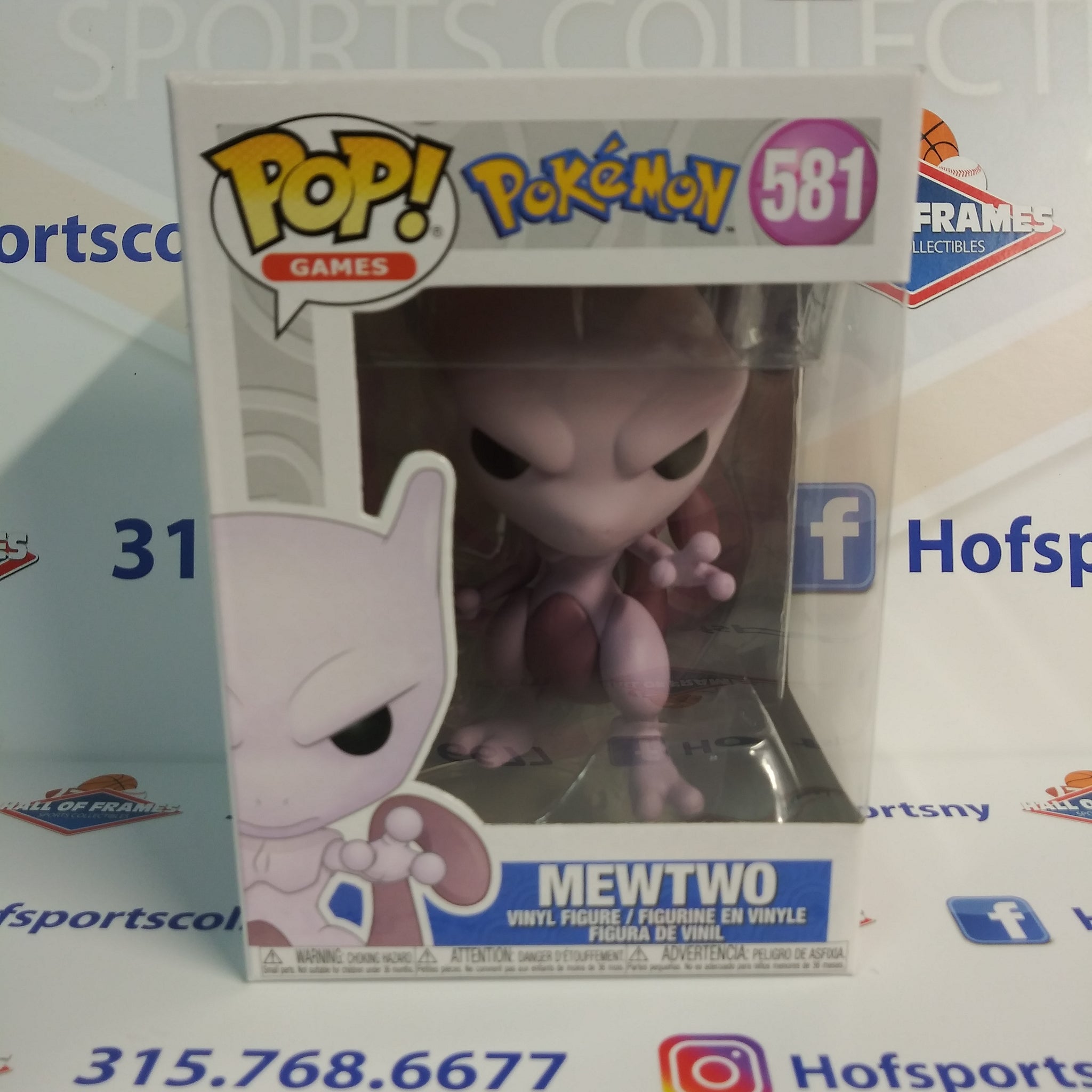 MEWTWO POKEMON FUNKO POP! #581!