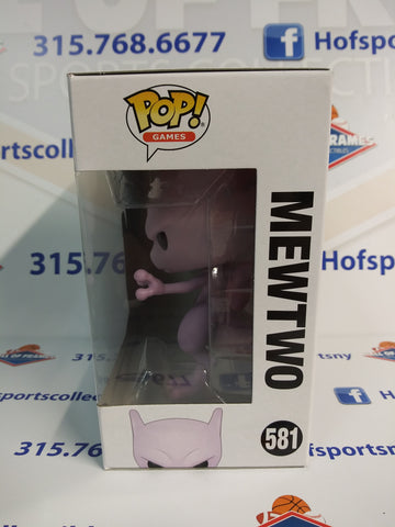 MEWTWO POKEMON FUNKO POP! #581!