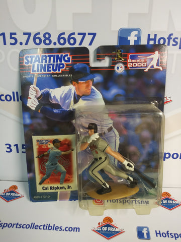 2000 HASBRO STARTING LINEUP CAL RIPKEN JR BASEBALL 2000 SERIES (A)!