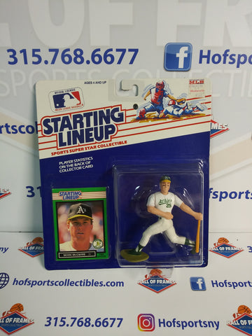 1989 KENNER STARTING LINEUP MARK MCGWIRE ATHLETICS ACTION FIGURE!