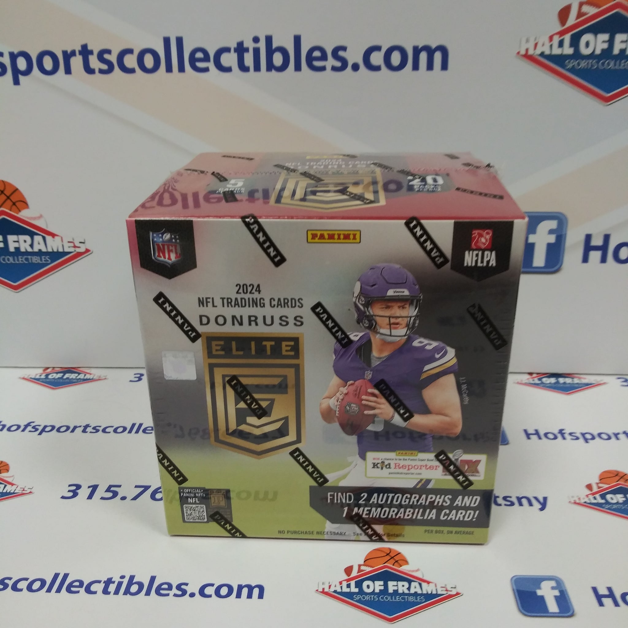 2024 PANINI DONRUSS ELITE FOOTBALL HOBBY BOX! 3 HITS PER BOX!