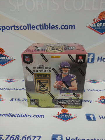 2024 PANINI DONRUSS ELITE FOOTBALL HOBBY BOX! 3 HITS PER BOX!