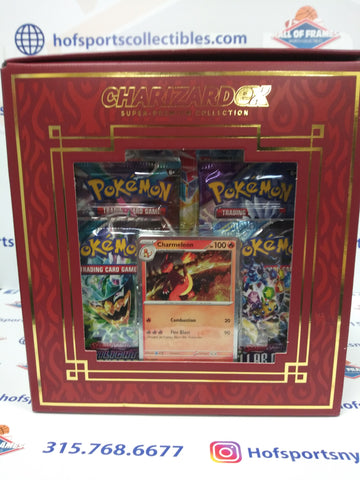 2024 POKEMON CHARIZARD EX SUPER PREMIUM COLLECTION! 10 PACKS! 1 CHARIZARD STATUE!