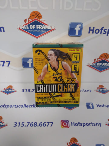 2024 PANINI CAITLIN CLARK COLLECTION GREEN SEALED BOX! 24 CARDS! LOOK FOR AUTO'S!