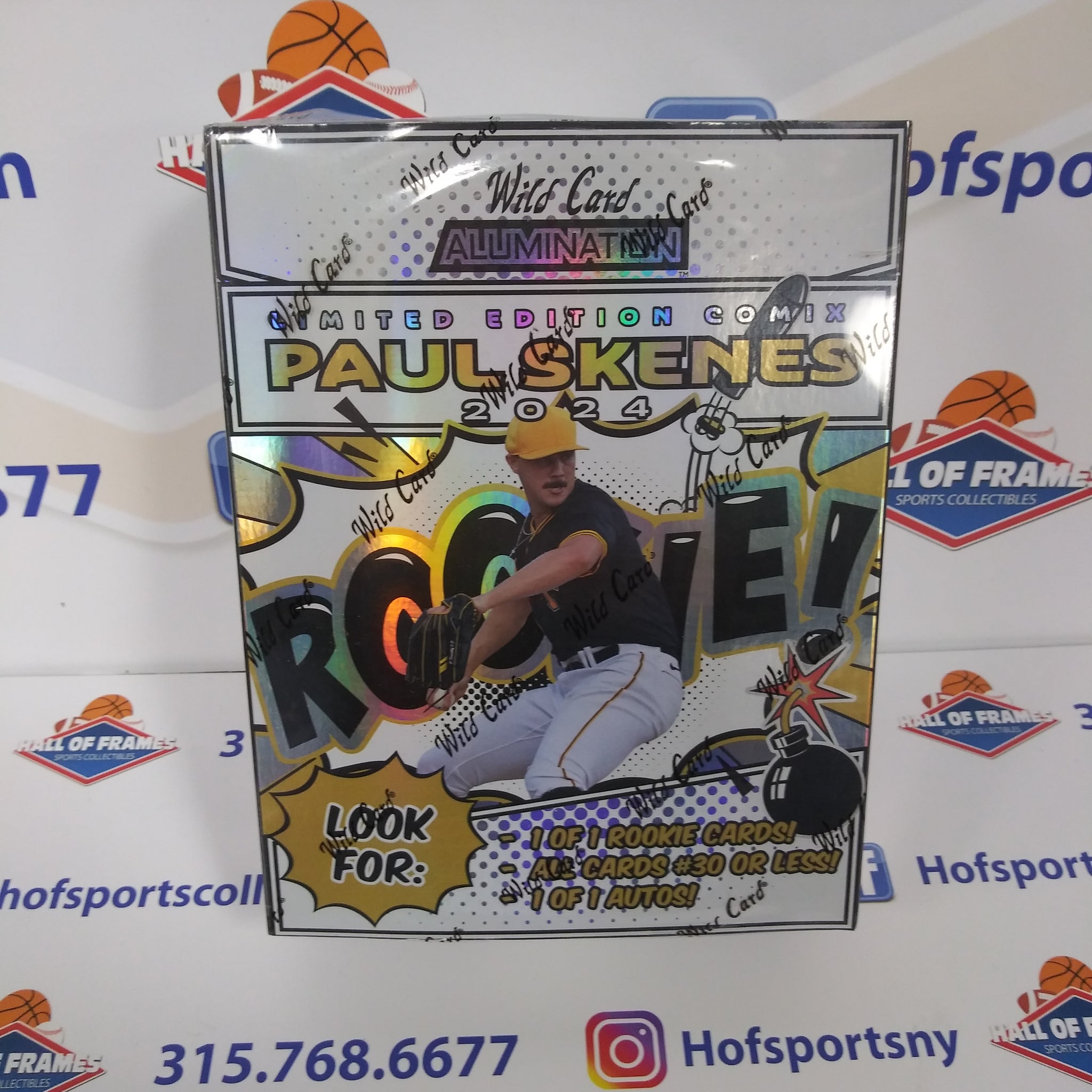 2024 WILD CARD ALUMINATION COMIX PAUL SKENES ROOKIE HOBBY BOX! LOOK FOR AUTOS!