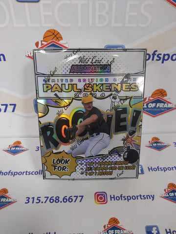 2024 WILD CARD ALUMINATION COMIX PAUL SKENES ROOKIE HOBBY BOX! LOOK FOR AUTOS!