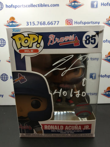 RONALD ACUNA JR. SIGNED FUNKO POP! INSCRIBED 