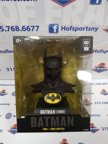 DC DIRECT MCFARLANE 1989 BATMAN COWL PROP 1:3 SCALE REPLICA!