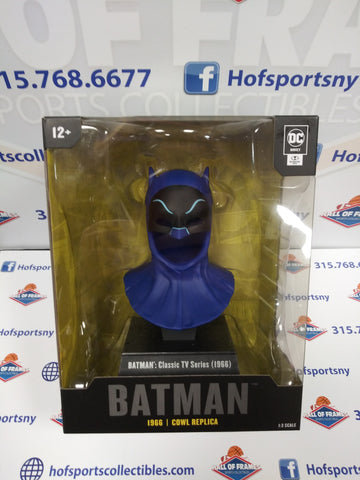 DC DIRECT MCFARLANE 1966 BATMAN COWL PROP 1:3 SCALE REPLICA!