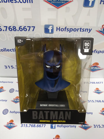 DC DIRECT MCFARLANE 1993 KNIGHTFALL BATMAN COWL PROP 1:3 SCALE REPLICA!