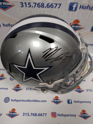 MICAH PARSONS DALLAS COWBOYS FULL SIZE SIGNED REPLICA HELMET! FANATICS COA!