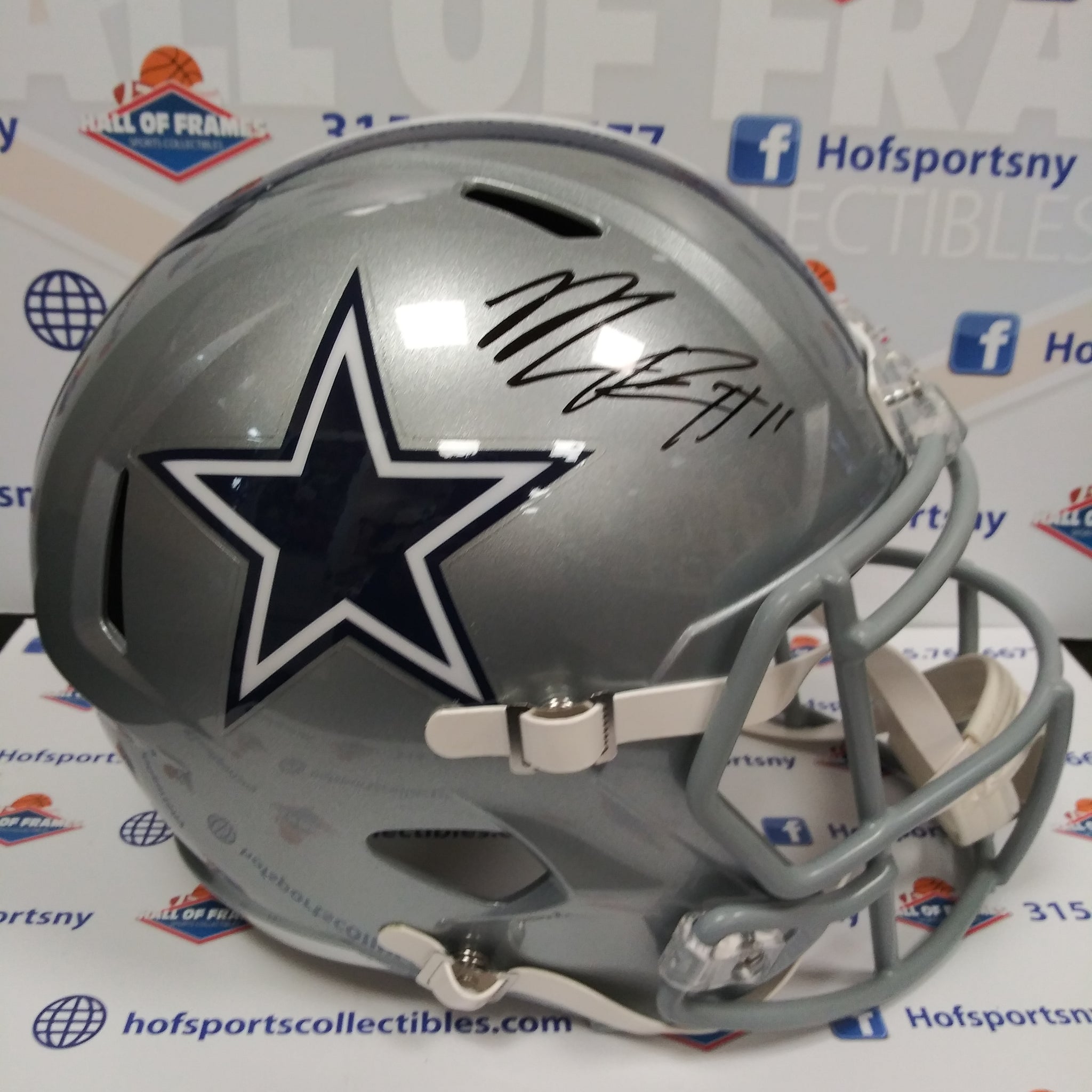 MICAH PARSONS DALLAS COWBOYS FULL SIZE SIGNED REPLICA HELMET! FANATICS COA!