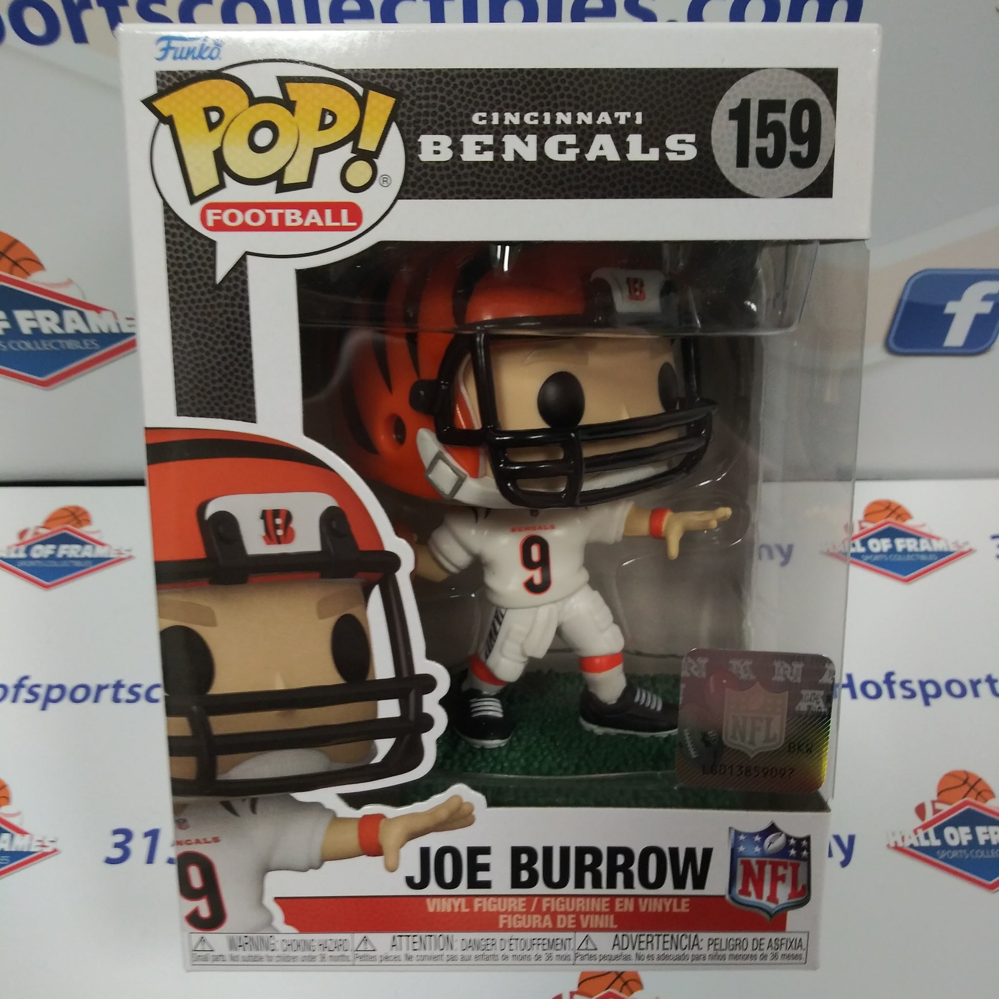 JOE BURROW CINCINNATI BENGALS NFL FUNKO POP #159!