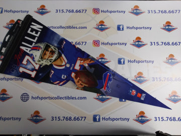 JOSH ALLEN BUFFALO BILLS FELT PENNANT!