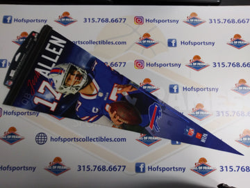 JOSH ALLEN BUFFALO BILLS FELT PENNANT!