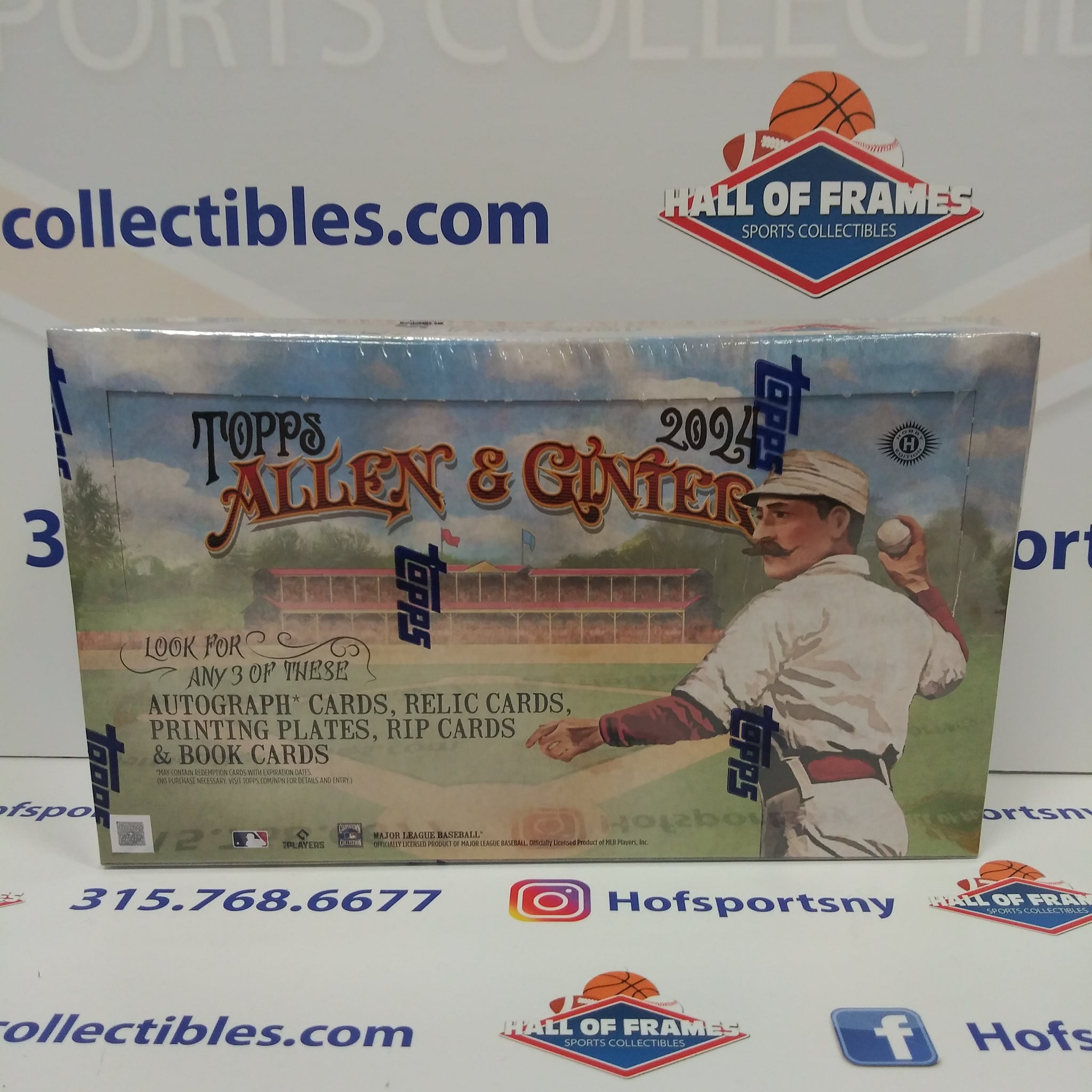 2024 TOPPS ALLEN & GINTER BASEBALL HOBBY BOX! 3 HITS!