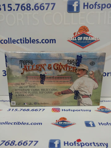 2024 TOPPS ALLEN & GINTER BASEBALL HOBBY BOX! 3 HITS!