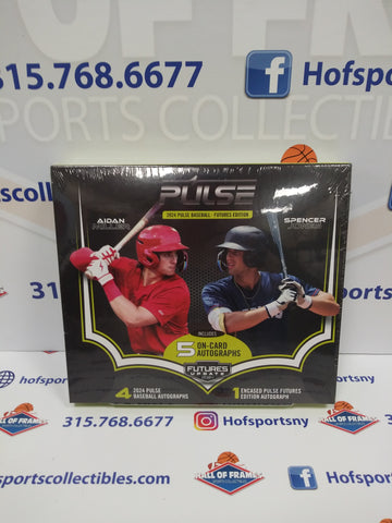 2024 PULSE FUTURES BASEBALL HOBBY BOX! 5 ON CARD AUTOS!