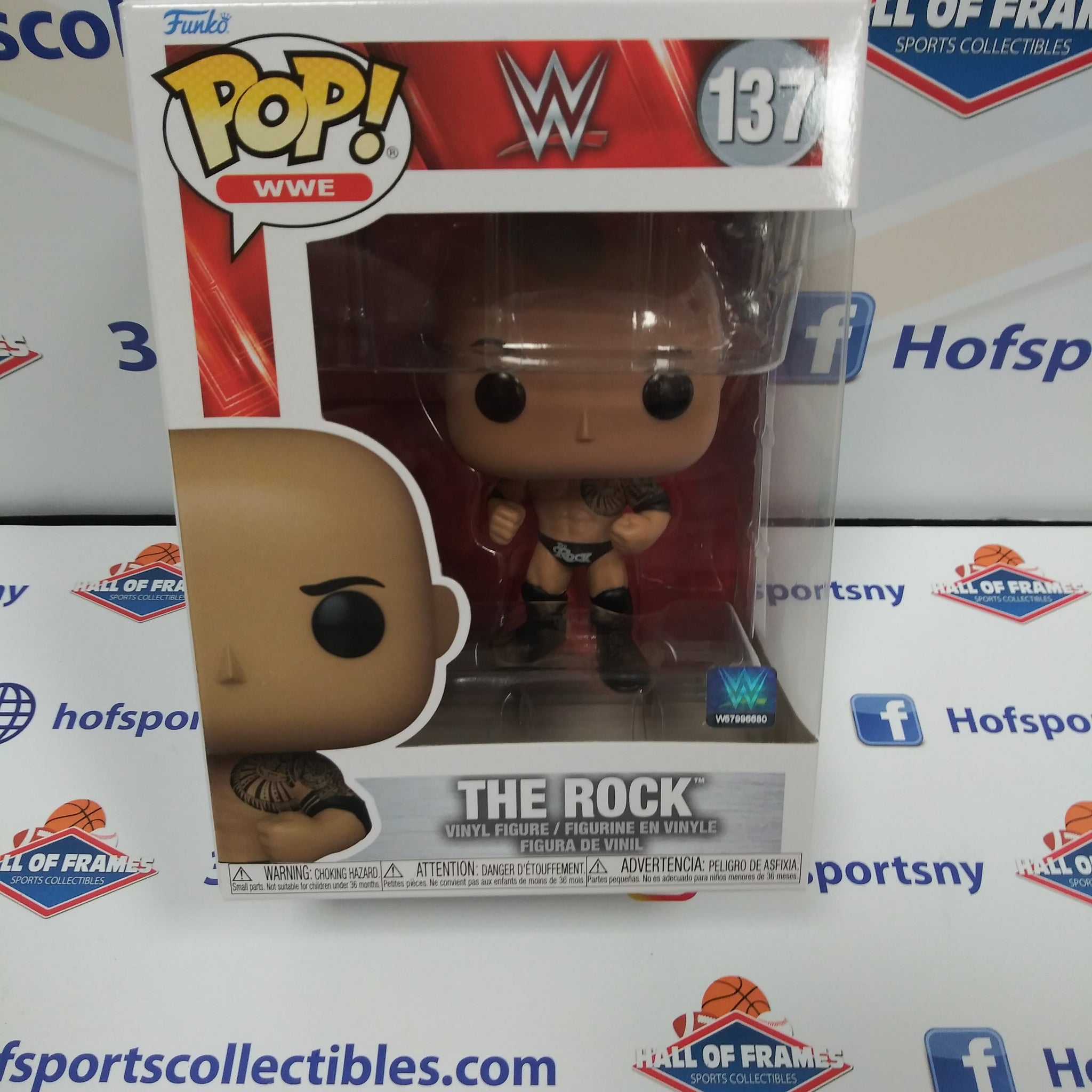 THE ROCK WWE FUNKO POP #137!