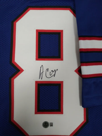 AMARI COOPER BUFFALO BILLS #18 SIGNED CUSTOM JERSEY! BGS WITNESS COA!