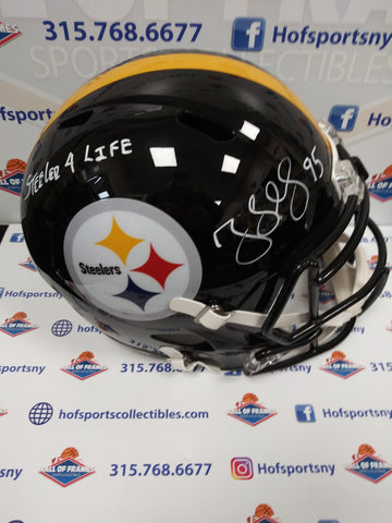 GREG LLOYD PITTSBURGH STEELERS SIGNED INSCR. 