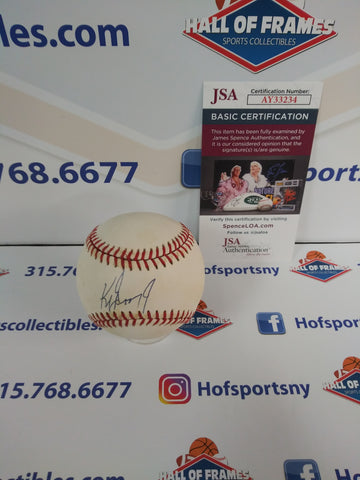 KEN GRIFFEY JR SIGNED AL MLB BASEBALL - JSA COA