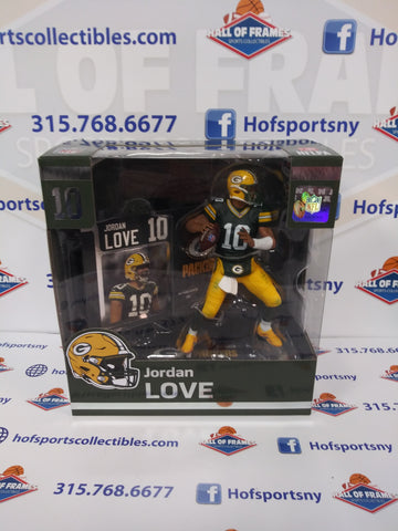 JORDAN LOVE MCFARLANE SPORTSPICKS GREEN JERSEY SERIES 3 LEGACY FIGURE!