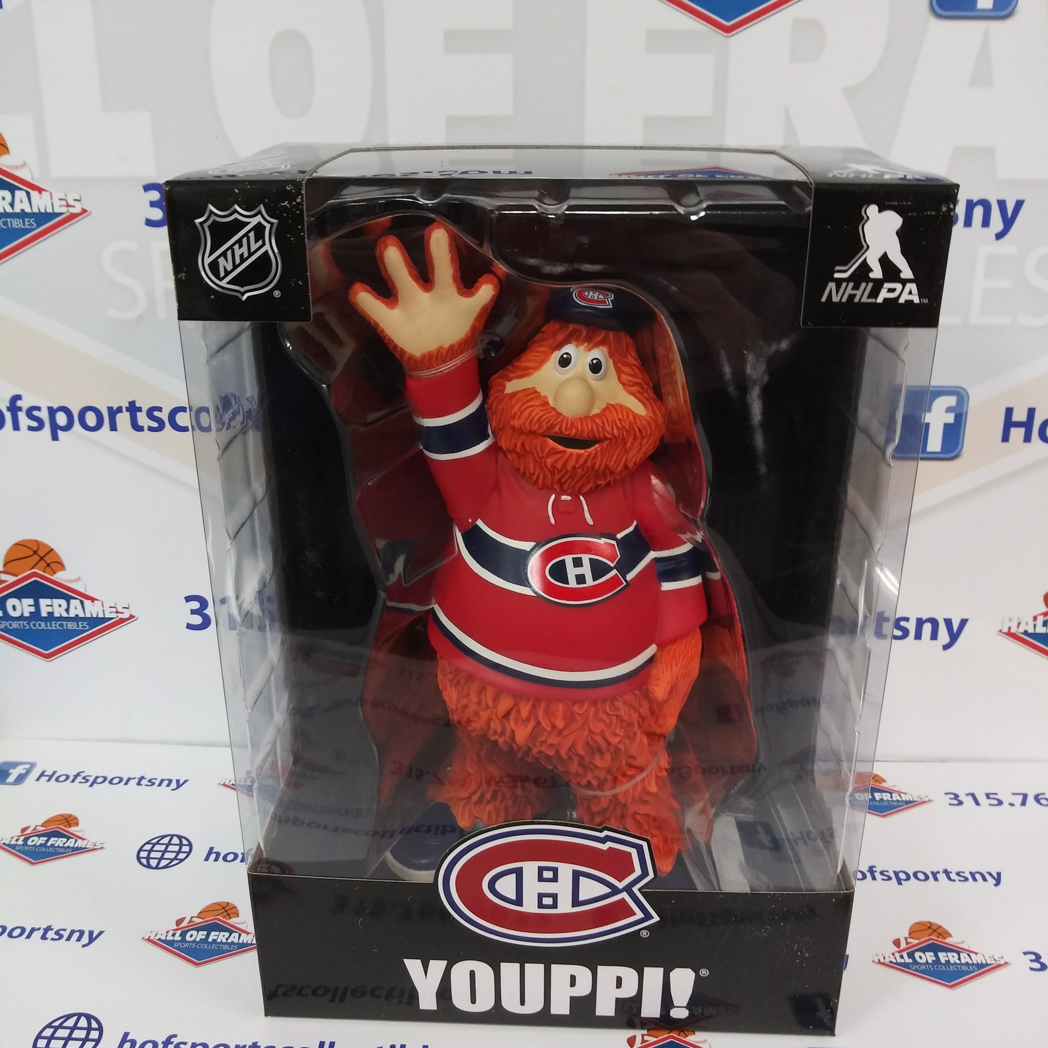 YOUPPI! MONTREAL CANDIENS MASCOT FIGURE MCFARLANE SPORTSPICKS!