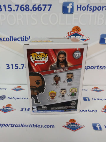 ROMAN REIGNS WITH BELTS WWE FUNKO POP #131!