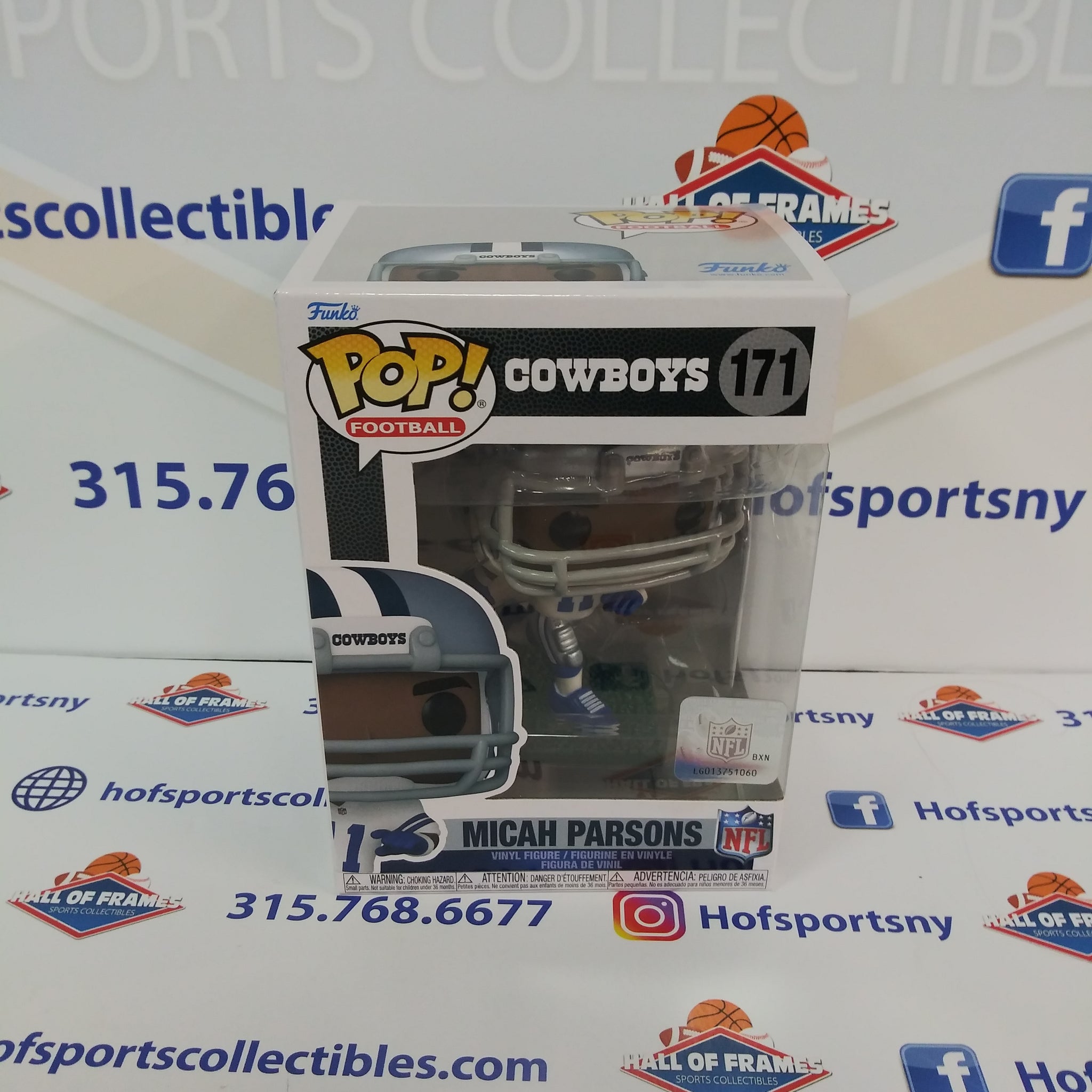 MICAH PARSONS DALLAS COWBOYS NFL FUNKO POP #171!